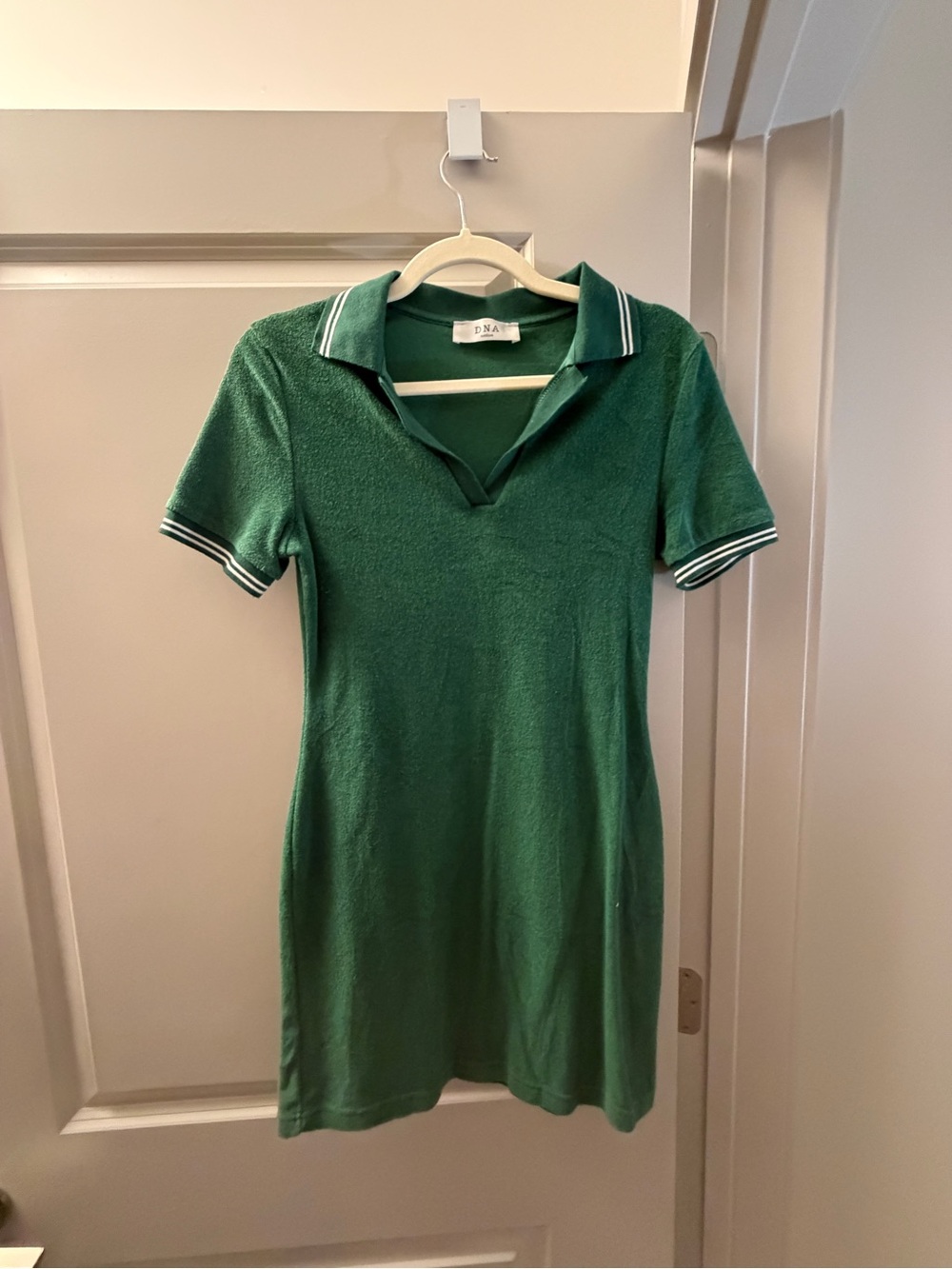 Terrycloth Mini Dress